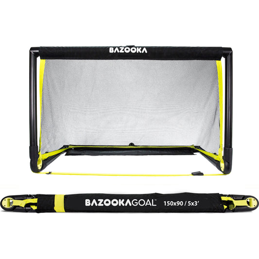 BazookaGoal Original 150x90cm - Black/Yellow