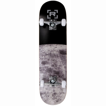 Rampage Moonscape Complete Skateboard - Black 8''